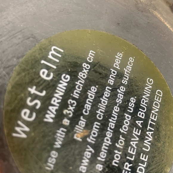 WEST ELM SILVER  DECORATIVE SPIRAL PILLER CANDLE HOLDERS 3x3 size - Picture 8 of 11